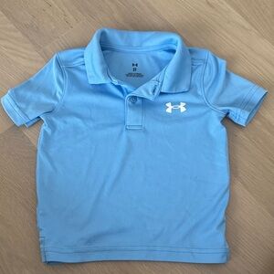 Under Armour Kids Light Blue Polo Shirt